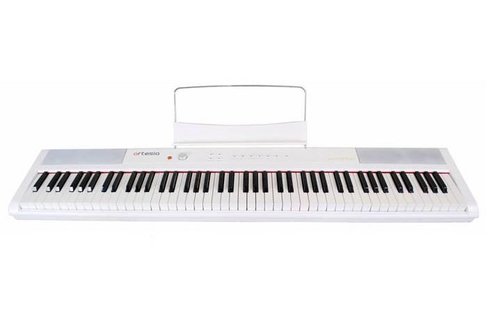Soporte Madera Para Piano Electrico 61 Teclas Blanco